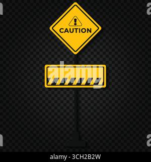 under construction background Stock Vector