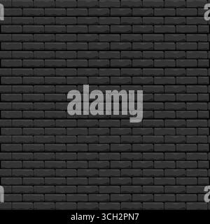 Classic Brick Wall with Neat Natural Texture Stock Vector