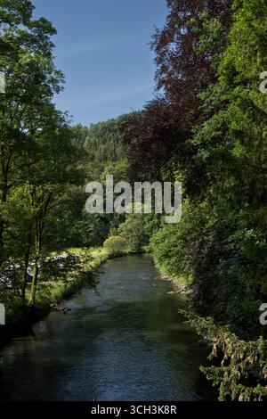 Aerial view of the so called German Road - the road between Doochary ...