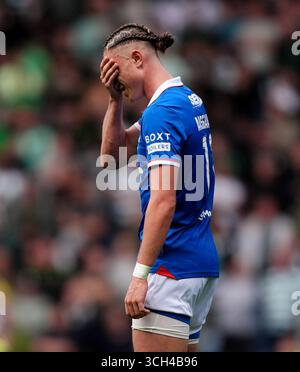 Rangers' Thelo Aasgaard during the William Hill Premiership match at ...