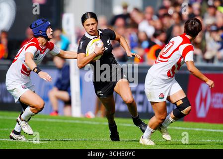 New Zealand's Braxton Sorensen-McGee after the Women's Rugby World Cup ...