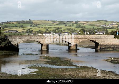 downshire bridge dundrum bay dundrum county down northern ireland uk Stock Photo