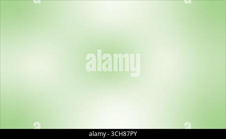 Green and White Soft Pastel Gradient Background Vector in gradation soft pastel green and white Stock Vector