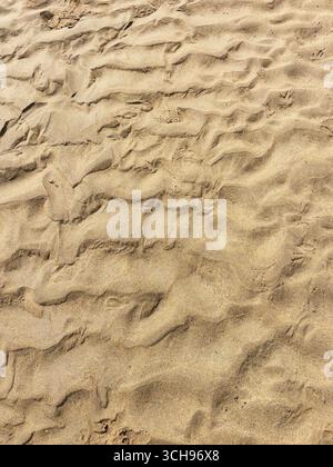 close up of the coastline beach on west Ireland abstract sand texture background Stock Photo