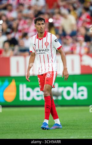 Vitor Reis of Girona FC during the La Liga EA Sports match between Real ...