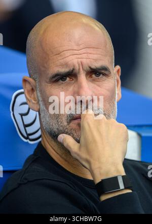 City Stadium, Manchester, UK. 31st Aug, 2022. Premier Leage football