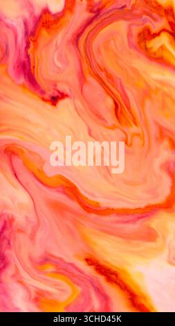 Colorful Gradient Fluid Motion with Soft Blur and Swirling Pattern Stock Photo