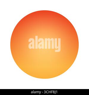 Sun. Sunrise. Sunset. Vector Illustration Isolated on White Background. Stock Vector