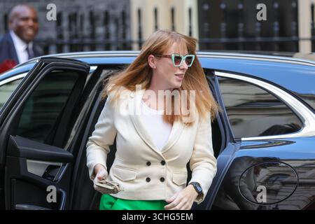 London, United Kingdom. 02nd Sep, 2025. Angela Rayner MP, Deputy Prime Minister and Secretary of State for Housing, Communities and Local Government arrives for the Cabinet Meeting. Credit: Uwe Deffner/Alamy Live News Stock Photo