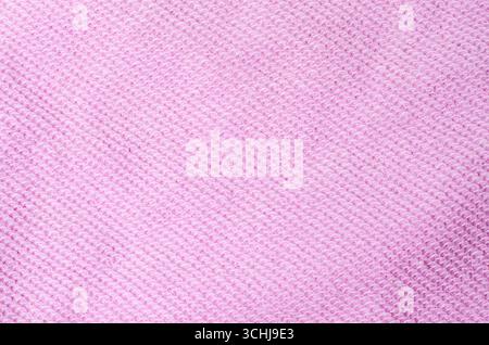 Light pink fabric textile background showing looped texture for cozy fashion design and stylish decorative concepts Stock Photo