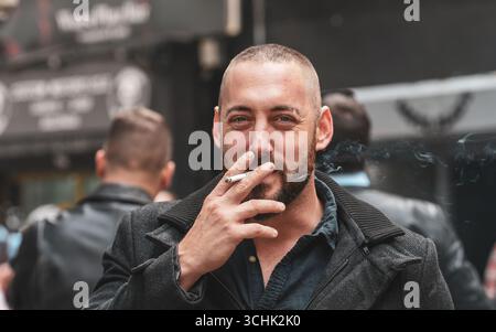 Petar Strugar, Serbian actor and television host. Stock Photo