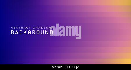 abstract colorful background gradient stripes for banner, poster, flyer, presentation slides, business cards, landing pages, header website designs Stock Vector