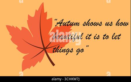 hello autumn banner card Stock Vector