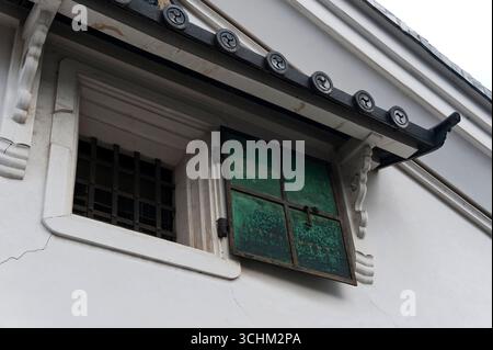 Window of a traditional Japanese storage building known as 