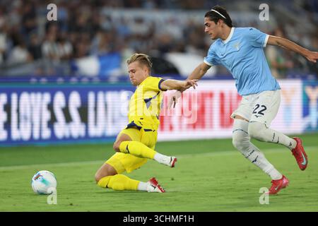 Verona Rome Martin Frese of Hellas Verona seen in action during the Football Serie ...