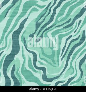 Zebra Print Seamless Pattern, Animal Stripes on Burlap Texture Stock Vector