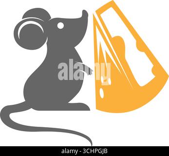 Rats logo icon illustration design Stock Vector