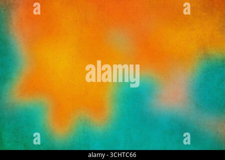 Autumn leaves over vintage background. Perfect grunge fall texture. Stock Photo