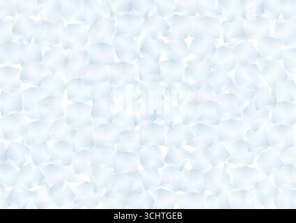 Ice Cubes Background. Vector Illustration. Stock Vector
