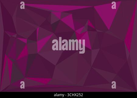 Polygonal mosaic with gradient color abstract geometric background. Low Poly background design. Technology low Poly background. Modern and trendy abst Stock Vector