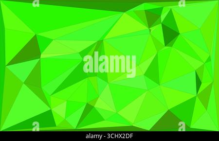Polygonal mosaic with gradient color abstract geometric background. Low Poly background design. Technology low Poly background. Modern and trendy abst Stock Vector
