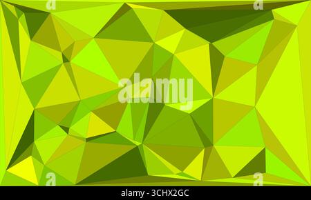 Polygonal mosaic with gradient color abstract geometric background. Low Poly background design. Technology low Poly background. Modern and trendy abst Stock Vector