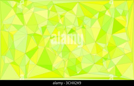 Polygonal mosaic with gradient color abstract geometric background. Low Poly background design. Technology low Poly background. Modern and trendy abst Stock Vector