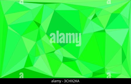 Polygonal mosaic with gradient color abstract geometric background. Low Poly background design. Technology low Poly background. Modern and trendy abst Stock Vector