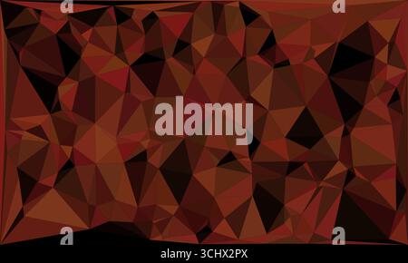 Polygonal mosaic with gradient color abstract geometric background. Low Poly background design. Technology low Poly background. Modern and trendy abst Stock Vector