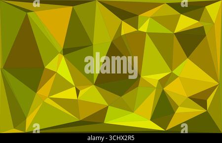 Polygonal mosaic with gradient color abstract geometric background. Low Poly background design. Technology low Poly background. Modern and trendy abst Stock Vector