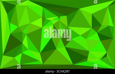 Polygonal mosaic with gradient color abstract geometric background. Low Poly background design. Technology low Poly background. Modern and trendy abst Stock Vector