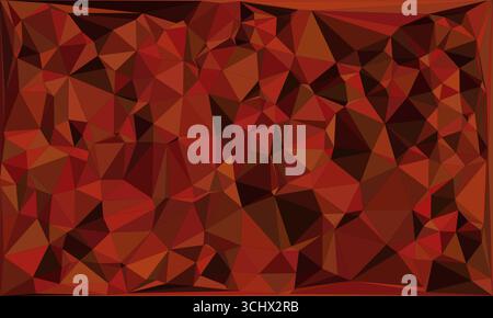 Polygonal mosaic with gradient color abstract geometric background. Low Poly background design. Technology low Poly background. Modern and trendy abst Stock Vector