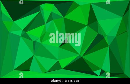 Polygonal mosaic with gradient color abstract geometric background. Low Poly background design. Technology low Poly background. Modern and trendy abst Stock Vector