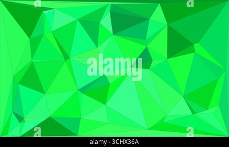 Polygonal mosaic with gradient color abstract geometric background. Low Poly background design. Technology low Poly background. Modern and trendy abst Stock Vector