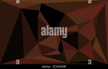 Polygonal mosaic with gradient color abstract geometric background. Low Poly background design. Technology low Poly background. Modern and trendy abst Stock Vector