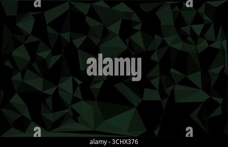 Polygonal mosaic with gradient color abstract geometric background. Low Poly background design. Technology low Poly background. Modern and trendy abst Stock Vector