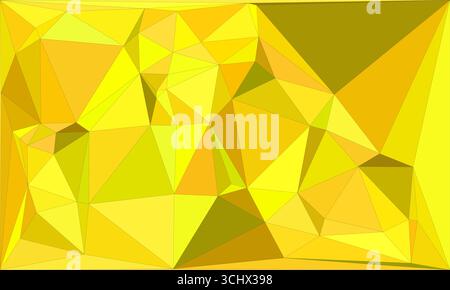Polygonal mosaic with gradient color abstract geometric background. Low Poly background design. Technology low Poly background. Modern and trendy abst Stock Vector