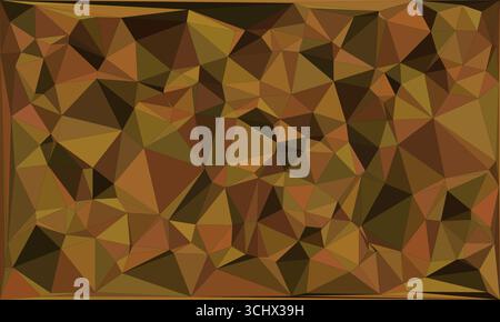 Polygonal mosaic with gradient color abstract geometric background. Low Poly background design. Technology low Poly background. Modern and trendy abst Stock Vector