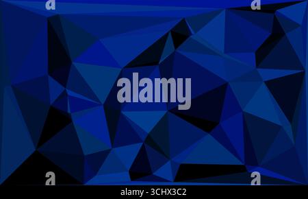 Polygonal mosaic with gradient color abstract geometric background. Low Poly background design. Technology low Poly background. Modern and trendy abst Stock Vector