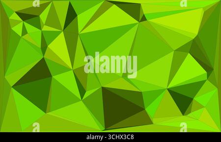 Polygonal mosaic with gradient color abstract geometric background. Low Poly background design. Technology low Poly background. Modern and trendy abst Stock Vector
