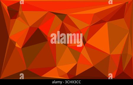 Polygonal mosaic with gradient color abstract geometric background. Low Poly background design. Technology low Poly background. Modern and trendy abst Stock Vector