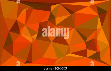 Polygonal mosaic with gradient color abstract geometric background. Low Poly background design. Technology low Poly background. Modern and trendy abst Stock Vector