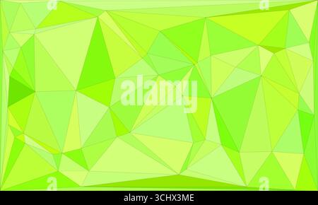 Polygonal mosaic with gradient color abstract geometric background. Low Poly background design. Technology low Poly background. Modern and trendy abst Stock Vector