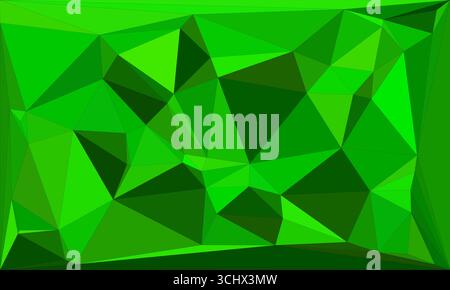 Polygonal mosaic with gradient color abstract geometric background. Low Poly background design. Technology low Poly background. Modern and trendy abst Stock Vector