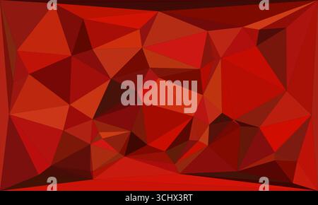 Polygonal mosaic with gradient color abstract geometric background. Low Poly background design. Technology low Poly background. Modern and trendy abst Stock Vector