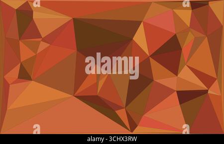 Polygonal mosaic with gradient color abstract geometric background. Low Poly background design. Technology low Poly background. Modern and trendy abst Stock Vector