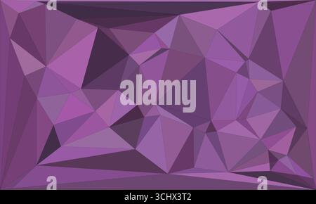 Polygonal mosaic with gradient color abstract geometric background. Low Poly background design. Technology low Poly background. Modern and trendy abst Stock Vector
