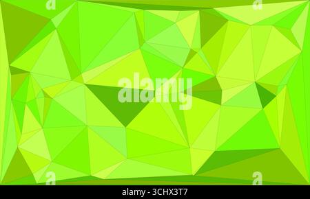 Polygonal mosaic with gradient color abstract geometric background. Low Poly background design. Technology low Poly background. Modern and trendy abst Stock Vector