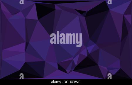 Polygonal mosaic with gradient color abstract geometric background. Low Poly background design. Technology low Poly background. Modern and trendy abst Stock Vector