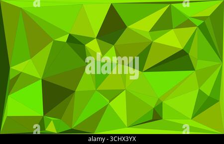 Polygonal mosaic with gradient color abstract geometric background. Low Poly background design. Technology low Poly background. Modern and trendy abst Stock Vector